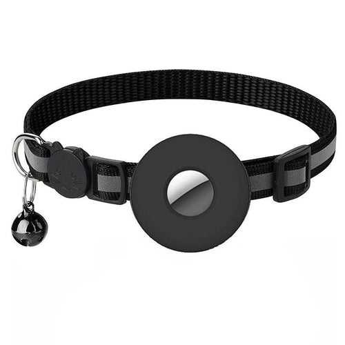 Reflective Adjustable Anti-Lost Pet Collar With Airtag Compatibility
