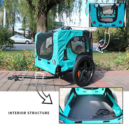 Foldable Pet Jogging Stroller Dog Carriers Bicycl