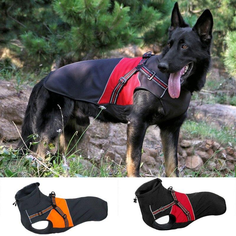 Winter Warm Dog Clothes Waterproof Pet Vest Jacket Coat For Small