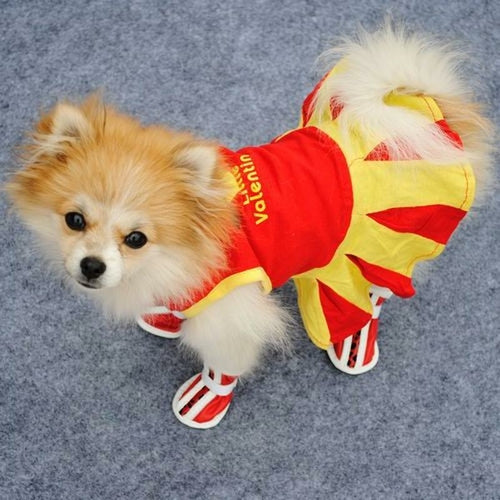 New Puppy Dog Princess Dress cotton Summer Pets Clothes for small dogs